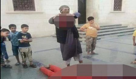 ISIS_cut_head_before_children_niharonline