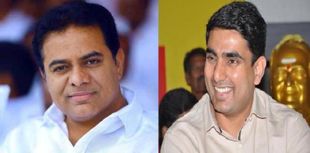 KTR-vs-Nara-lokesh-in-GHMC-elections-niharonline