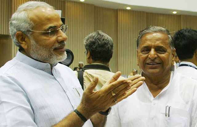 PM_Narendra_Modi_praised_Mulayam_Singh_Yadav_niharonline