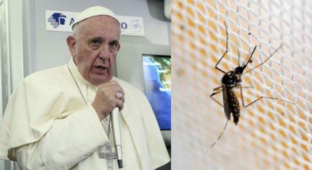 Pope-condom-hint-stop-Zika-virus-spread-niharonline