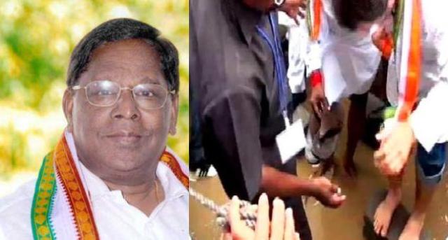 former-union-minister-v-narayanasamy-rahul-gandhi-slippers-niharonline