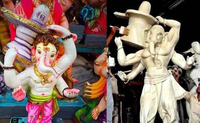 ganapathi-statues-in-movie-getups-controversary-niharonline