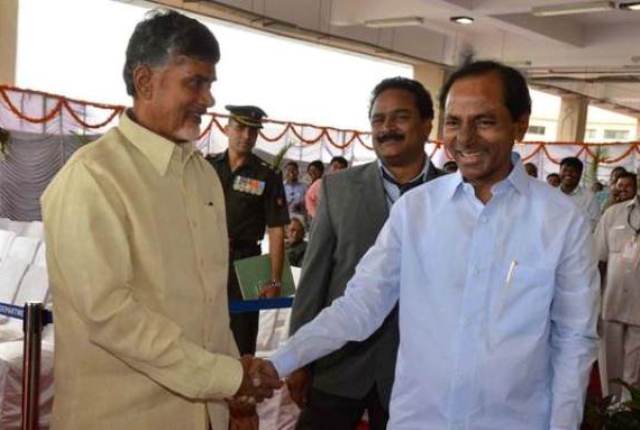 kcr-chandra-babu-amaravathi-invitation-niharonline