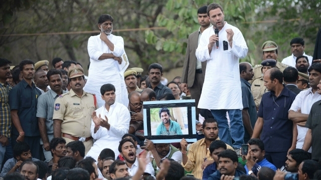 rahul-gandhi-dalit-scholar-death-HCU-niharonline